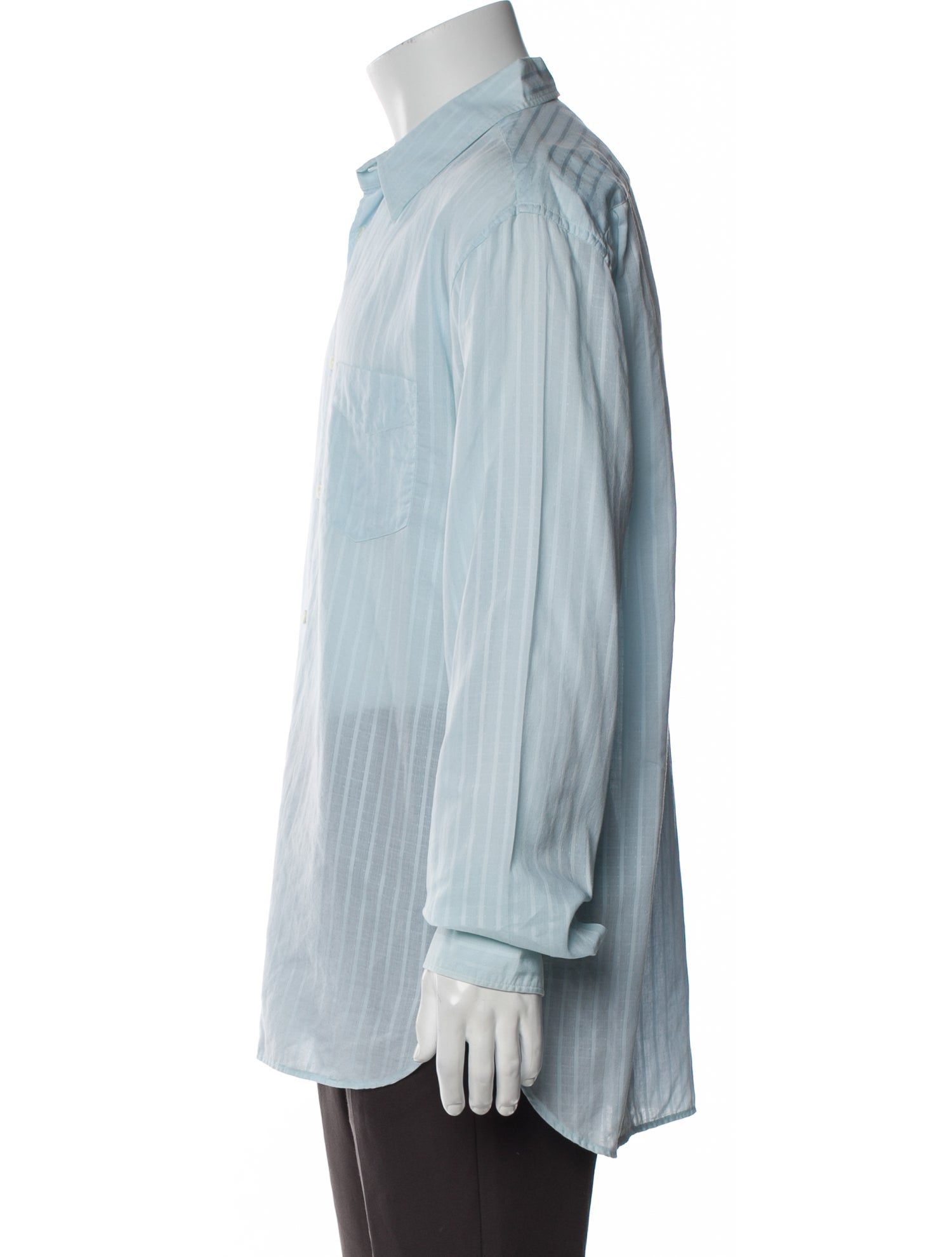 Marc Jacobs Striped Long Sleeve Dress Shirt