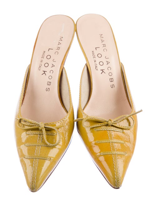 Marc Jacobs Patent Leather Mules