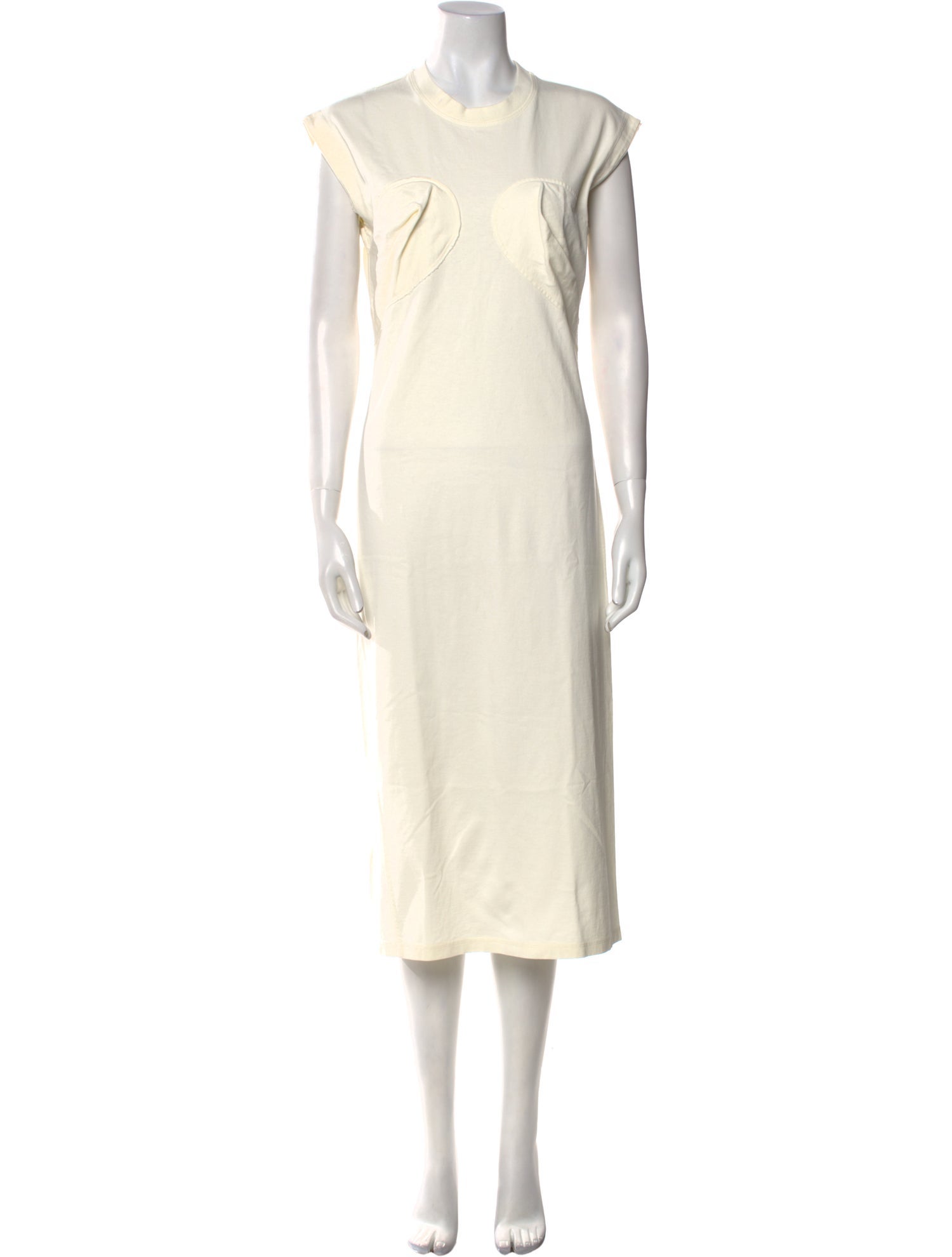 Marc Jacobs Crew Neck Midi Length Dress