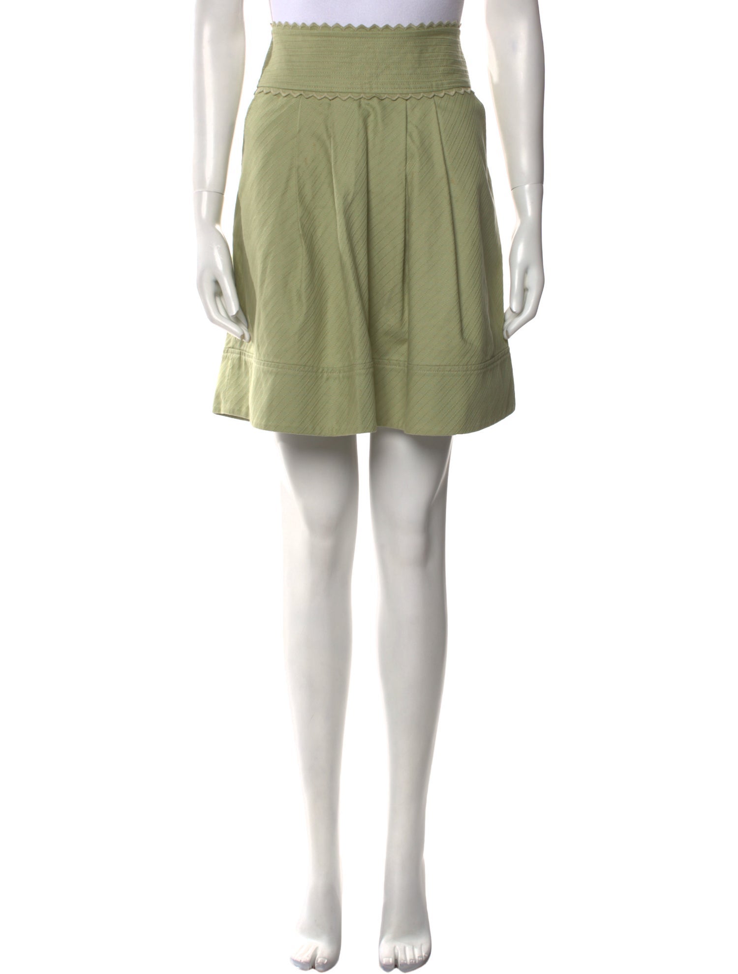 Marc Jacobs Scalloped Accent Knee-Length Skirt