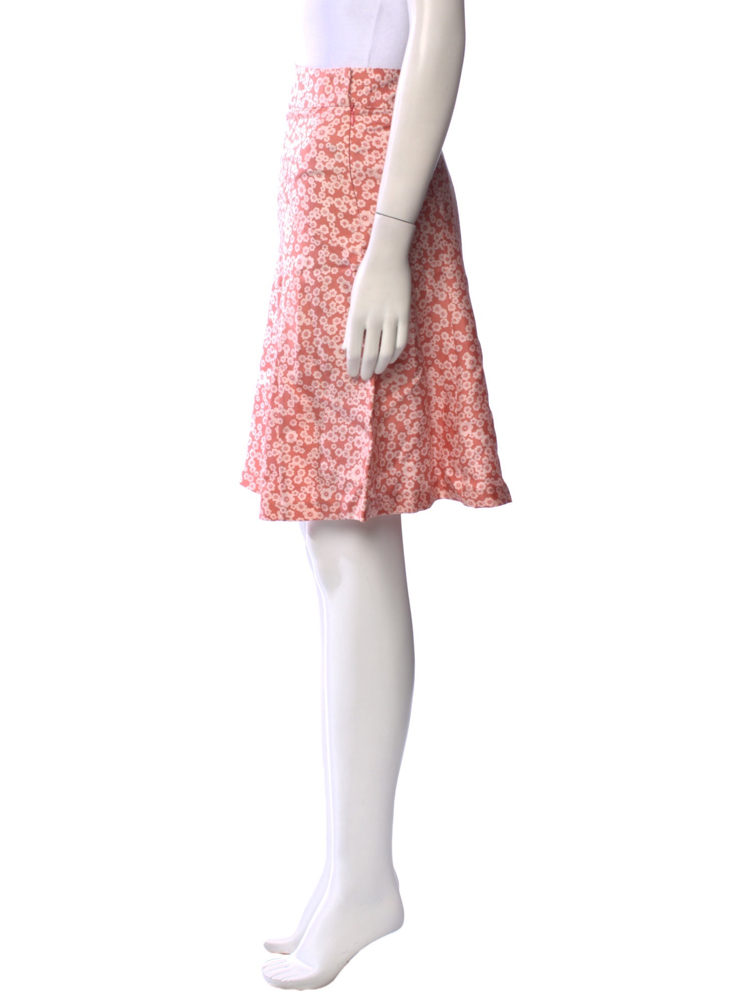 Marc Jacobs Silk Knee-Length Skirt w/ Tags