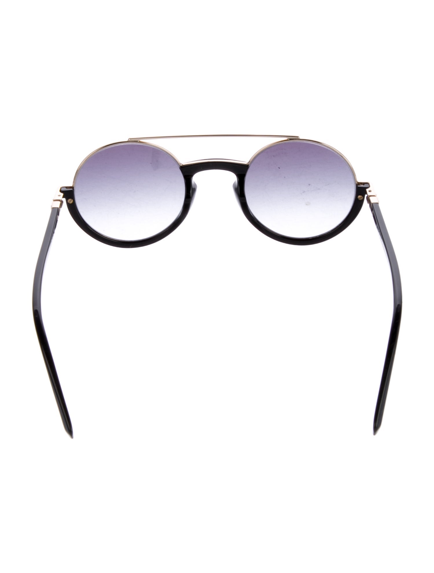 Marc Jacobs Round Gradient Sunglasses