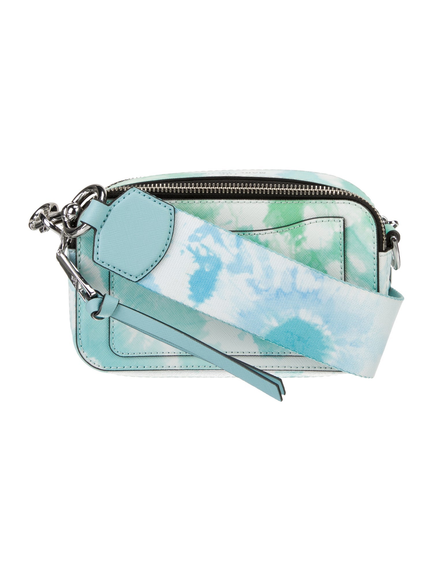 The Marc Jacobs Saffiano Leather Clutch - Blue Crossbody Bags