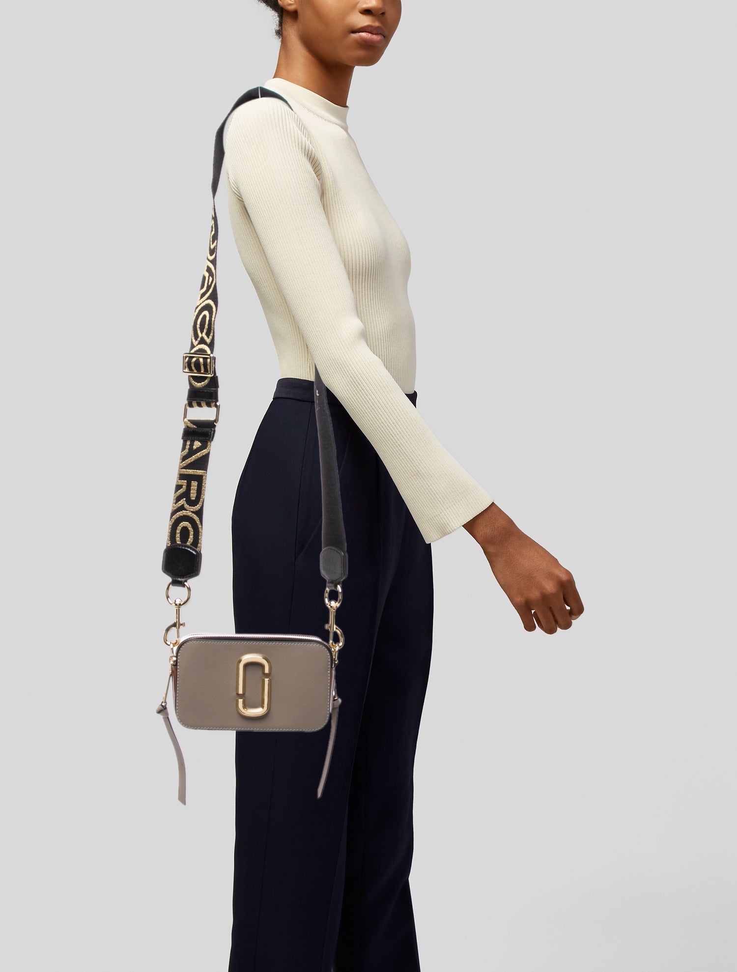 Marc Jacobs Saffiano Leather Crossbody Bag