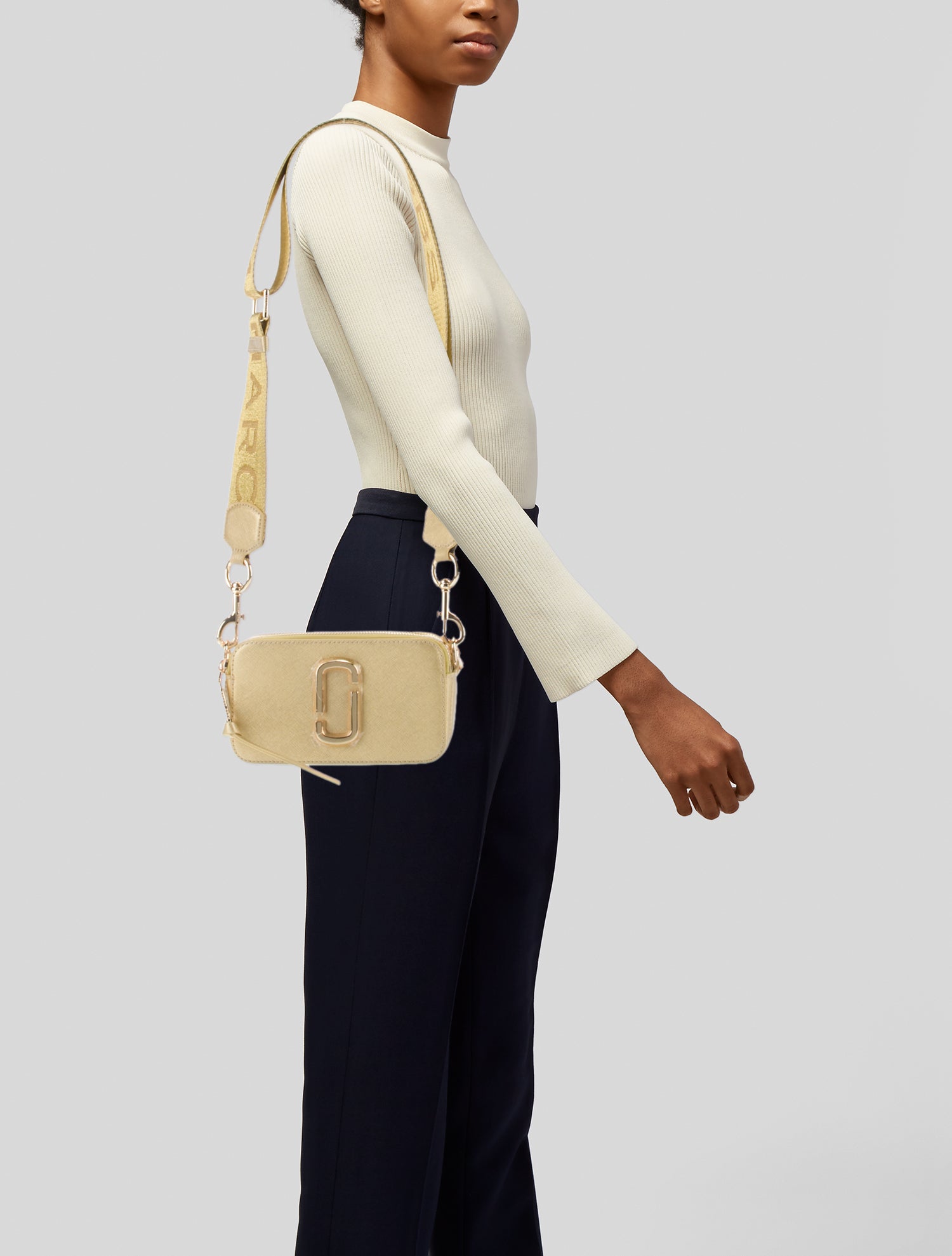 Marc Jacobs Saffiano Leather Crossbody Bag