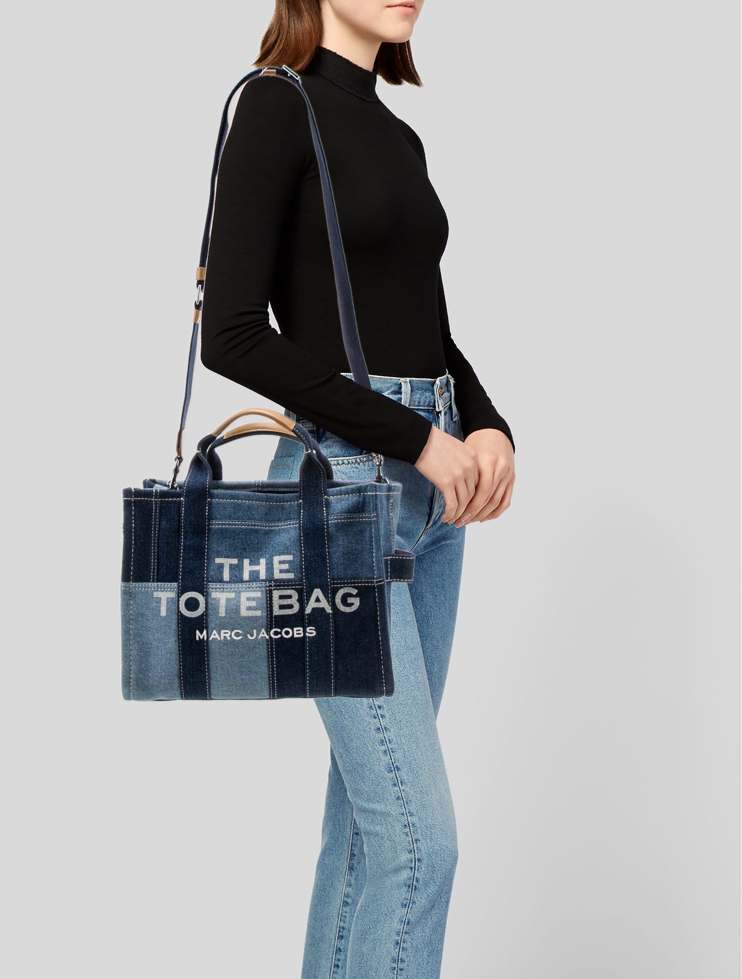 Marc Jacobs Denim Messenger Bag