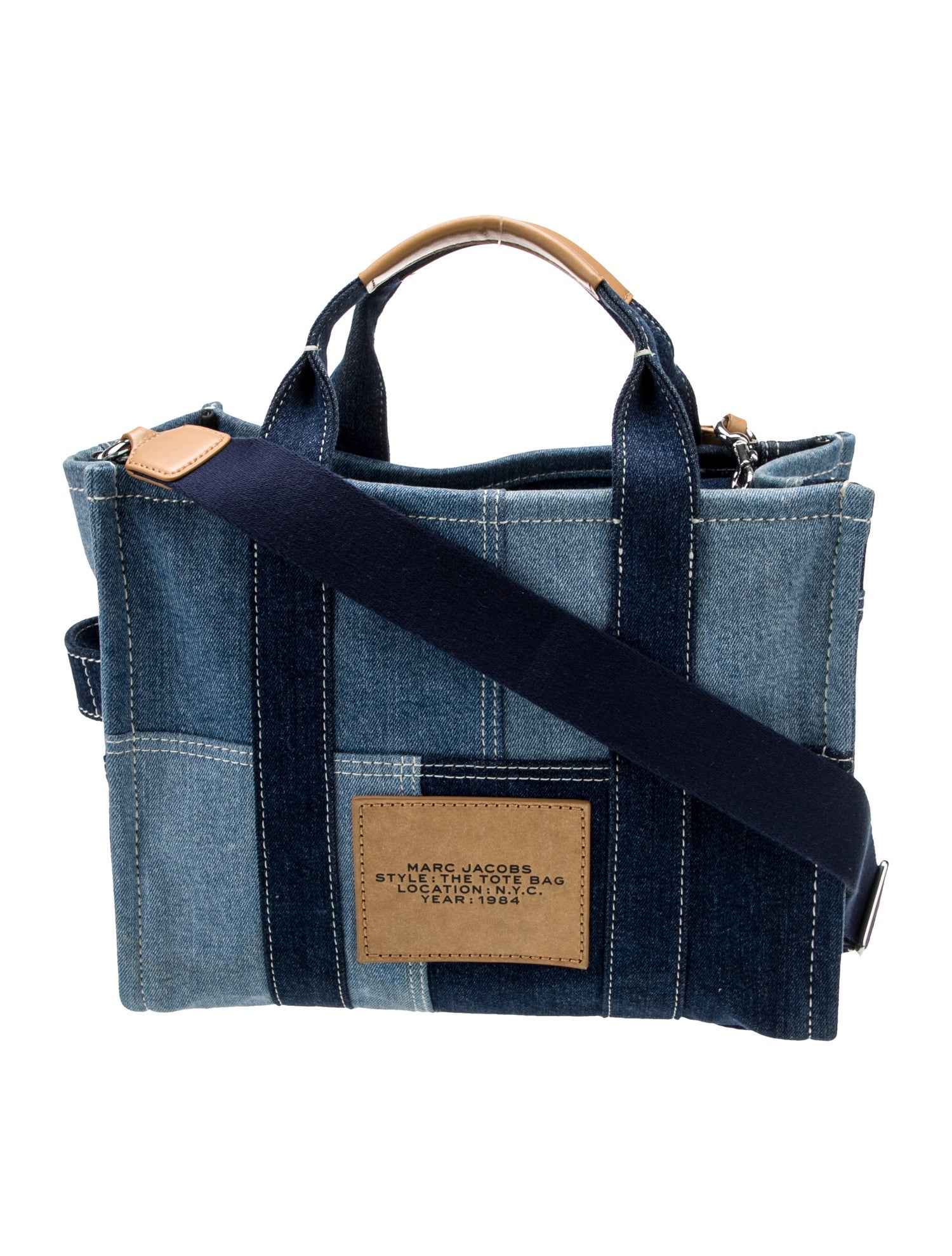 Marc Jacobs Denim Messenger Bag
