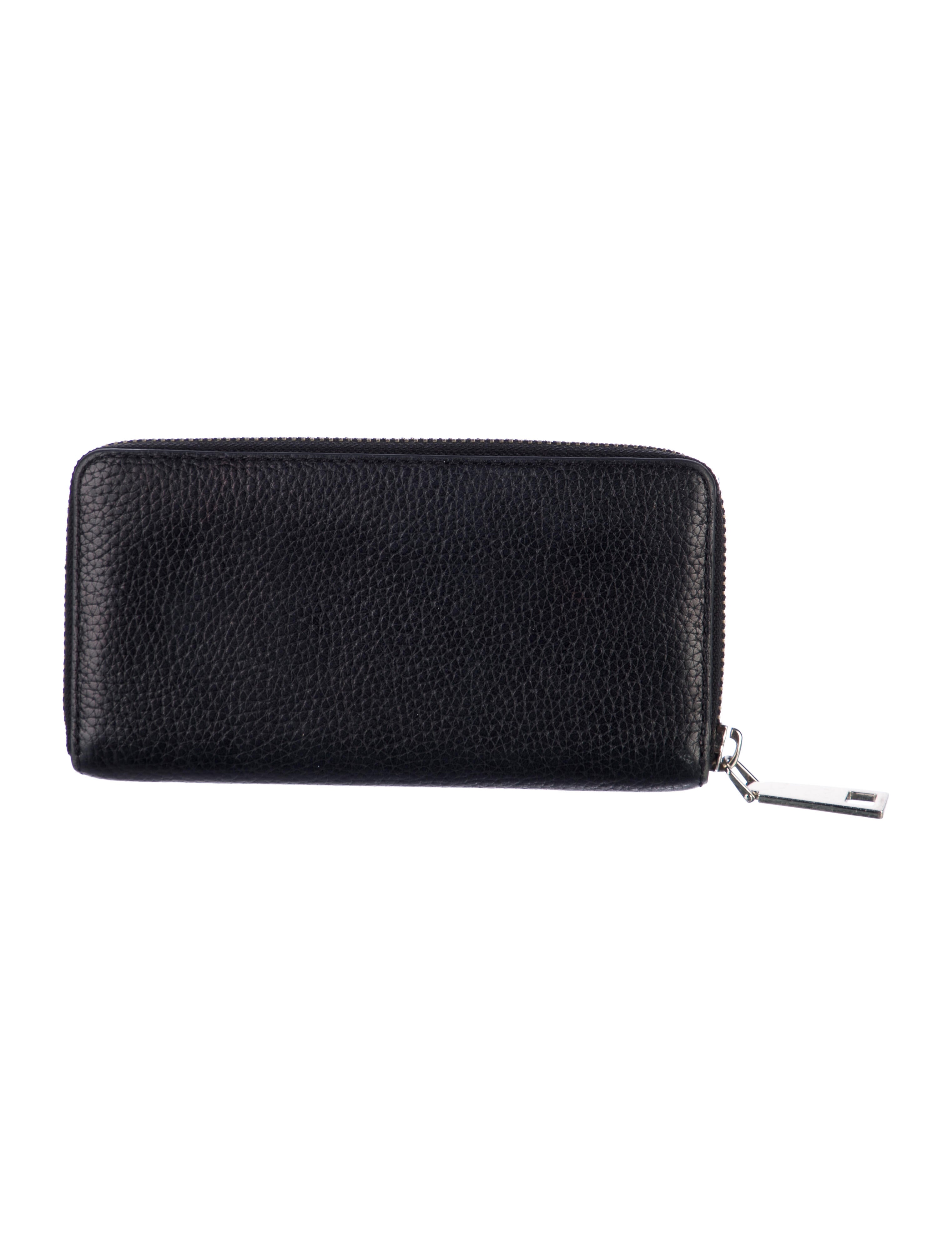 Marc Jacobs Leather Printed Continental Wallet