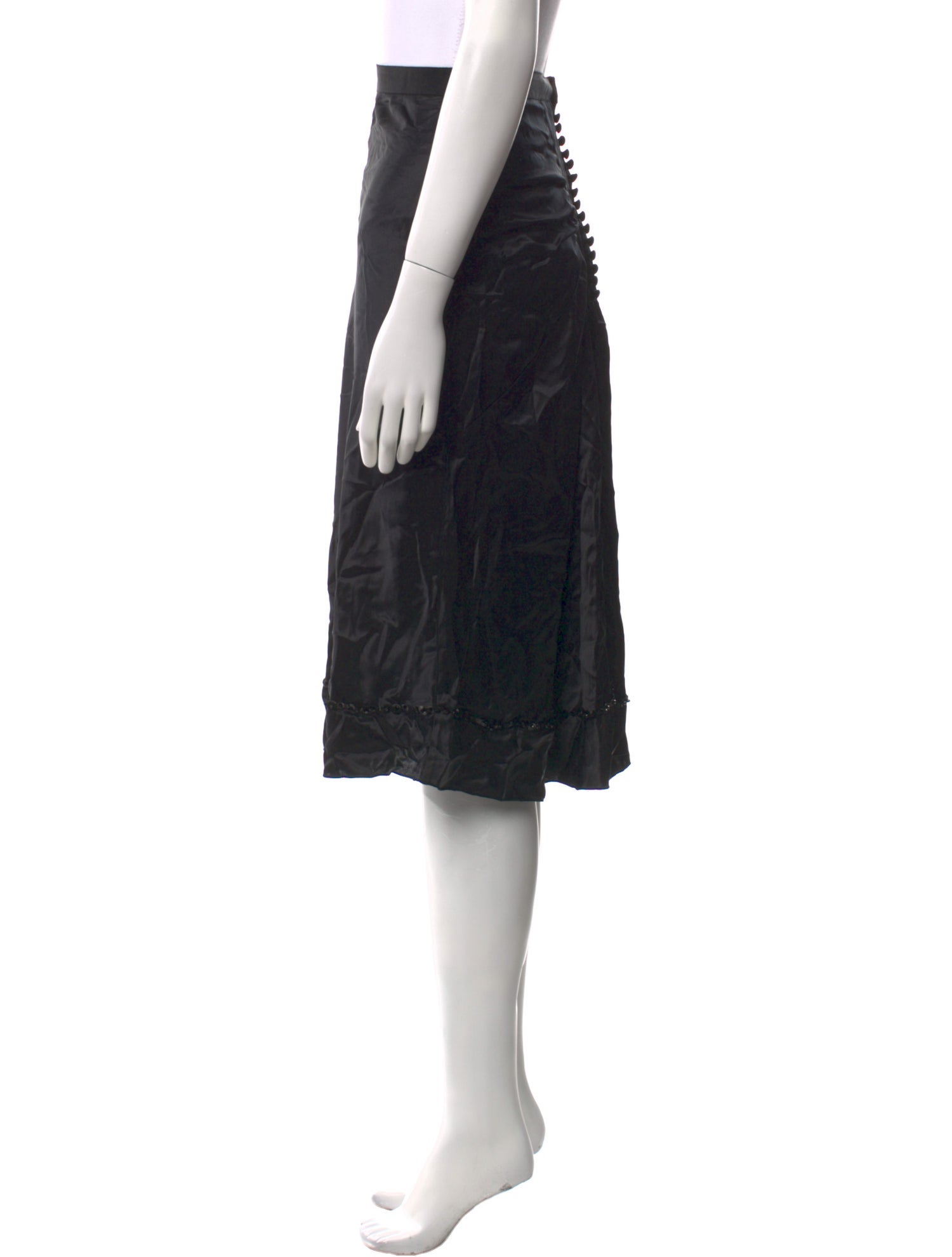 Marc Jacobs Silk Knee-Length Skirt w/ Tags