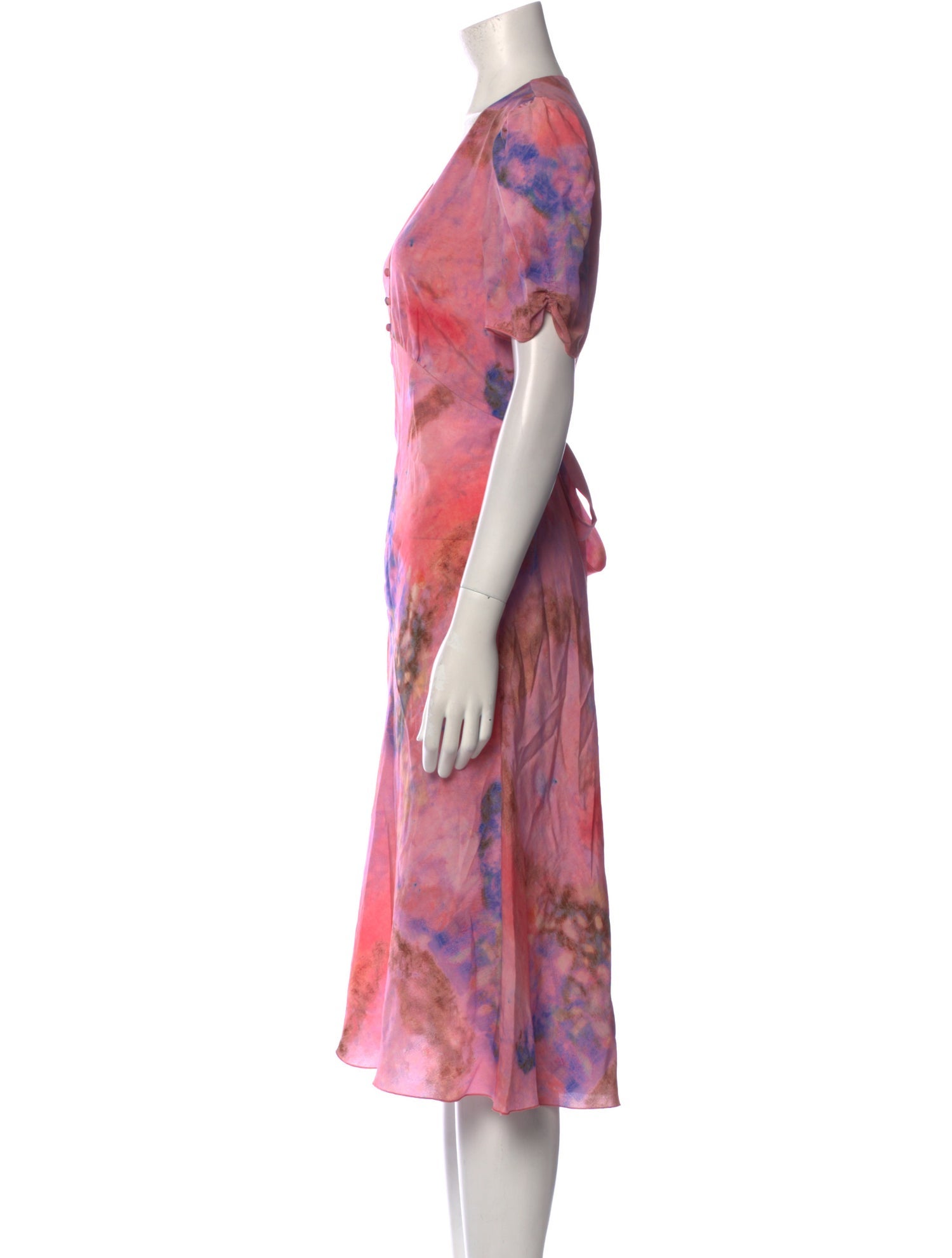 Marc Jacobs Silk Midi Length Dress