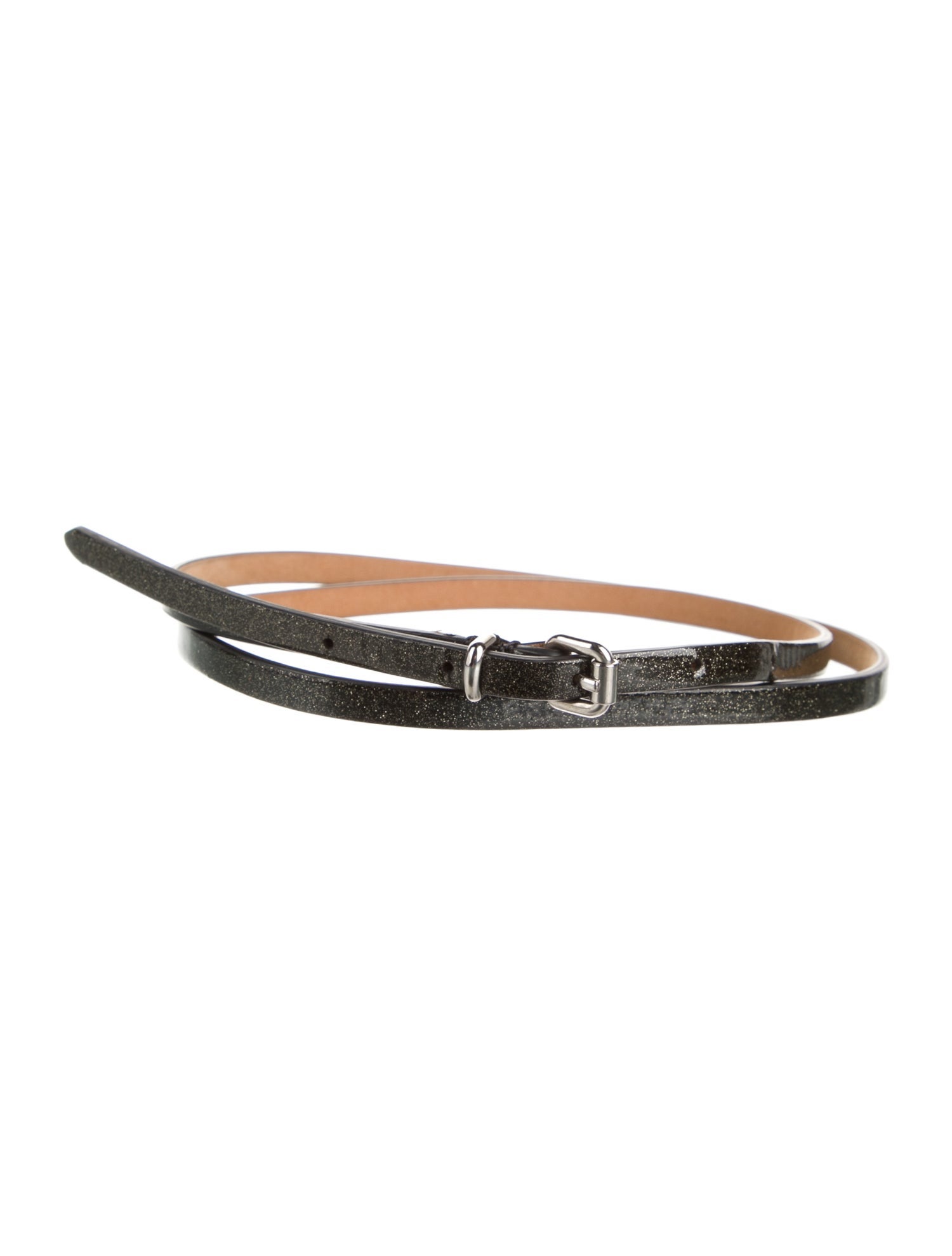 Marc Jacobs Skinny Leather Belt