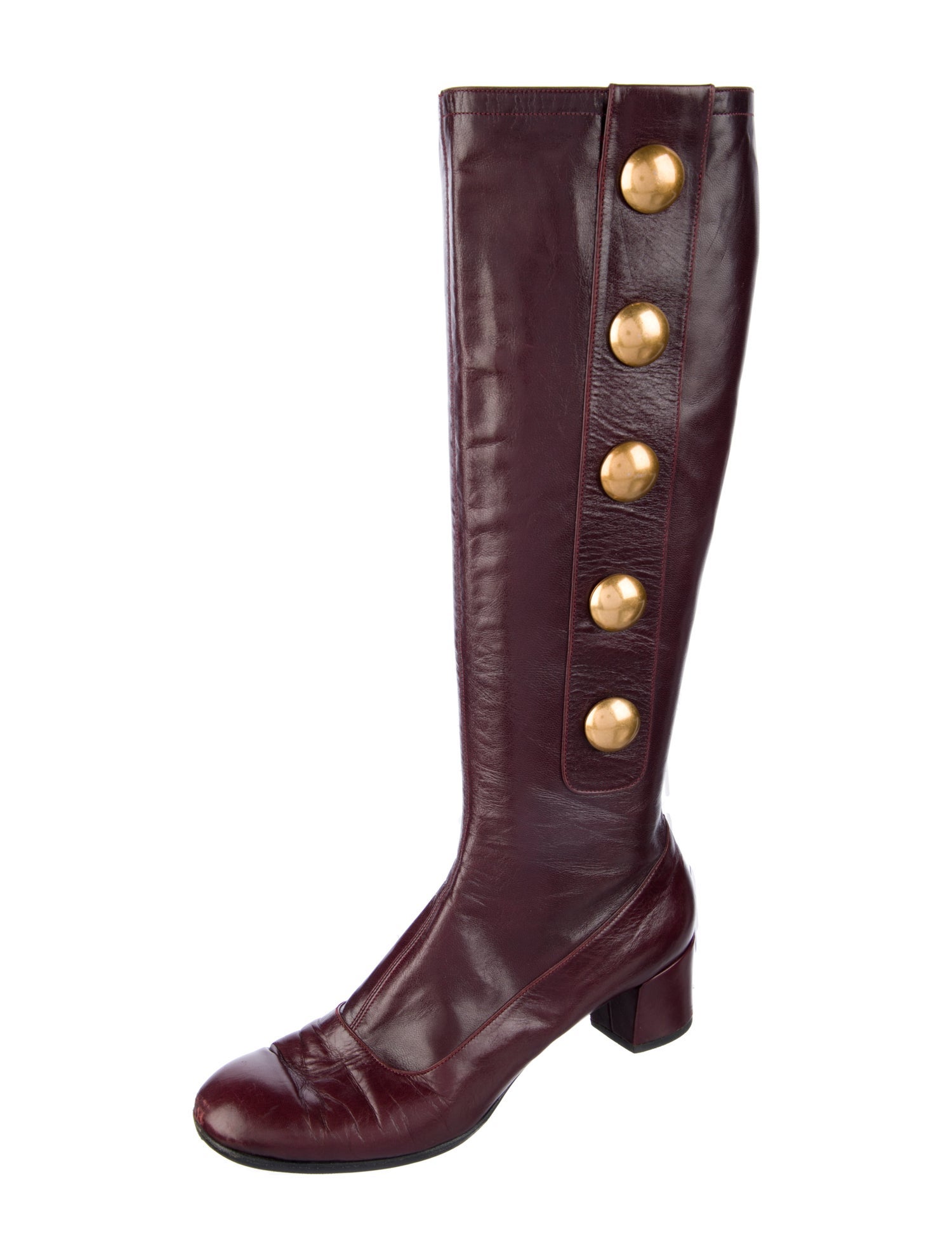 Marc Jacobs Leather Riding Boots