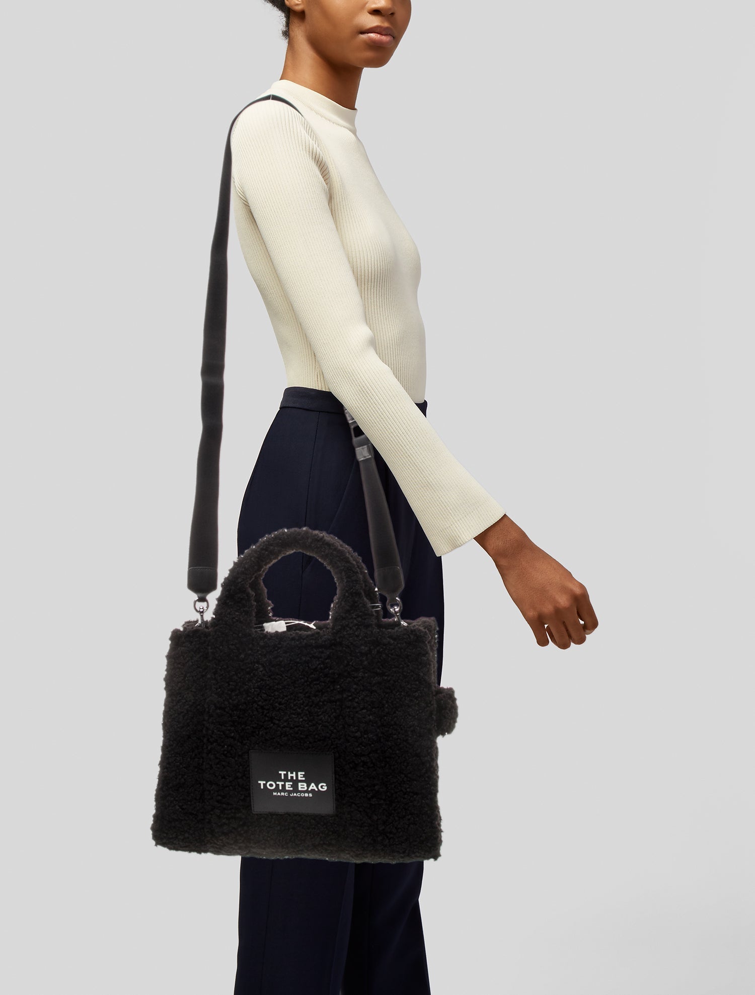 Marc Jacobs Shearling Messenger Bag w/ Tags