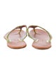 Marc Jacobs Canvas Flip Flops