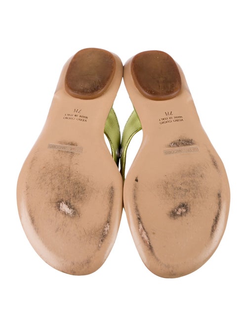 Marc Jacobs Canvas Flip Flops