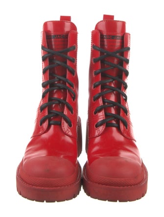 Marc Jacobs Leather Combat Boots