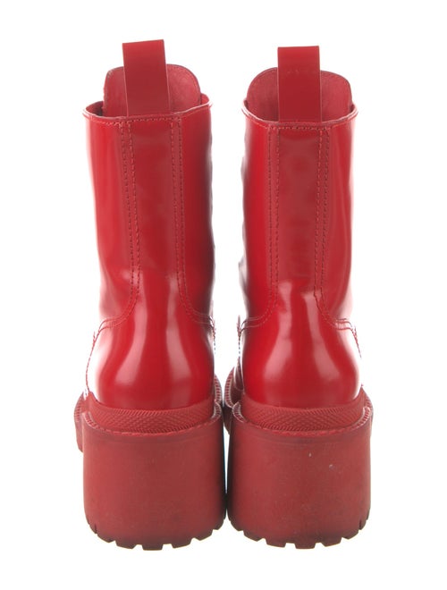 Marc Jacobs Leather Combat Boots