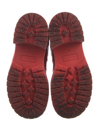 Marc Jacobs Leather Combat Boots