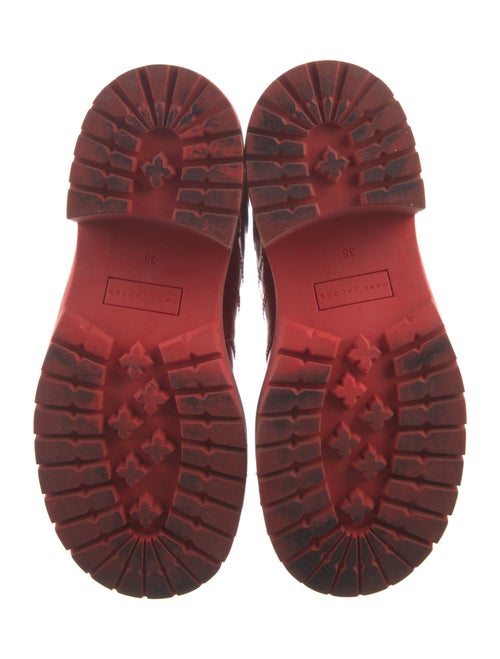 Marc Jacobs Leather Combat Boots