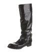 Marc Jacobs Patent Leather Combat Boots