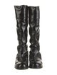Marc Jacobs Patent Leather Combat Boots