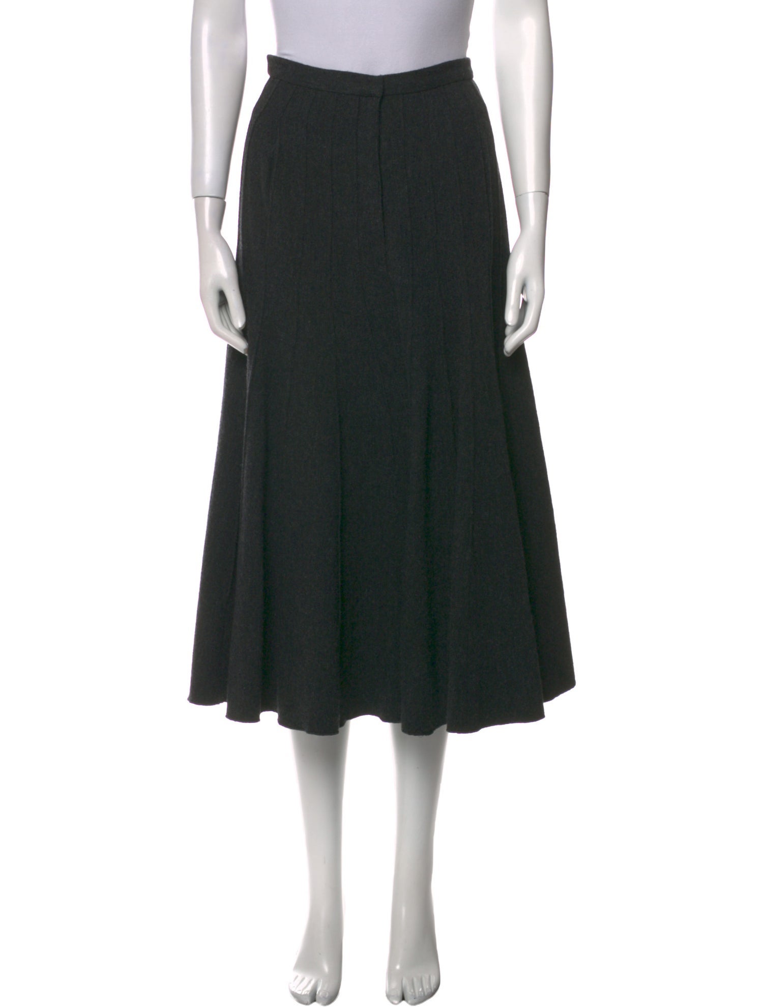 Marc Jacobs Wool Midi Length Skirt