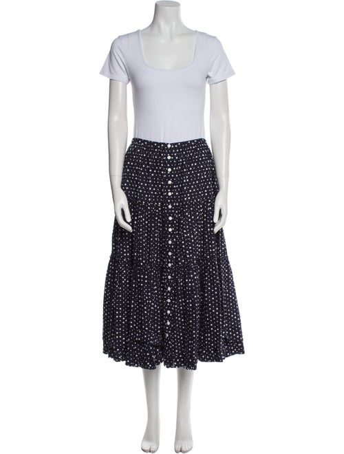 Marc Jacobs Polka Dot Print Ruffle Embellishment Skirt Set