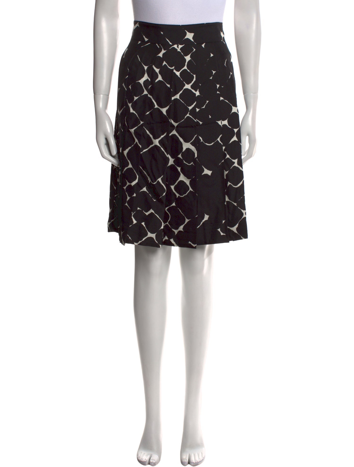 Marc Jacobs Silk Knee-Length Skirt