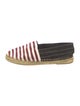 Marc Jacobs Striped Glitter Accents Espadrilles