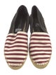 Marc Jacobs Striped Glitter Accents Espadrilles