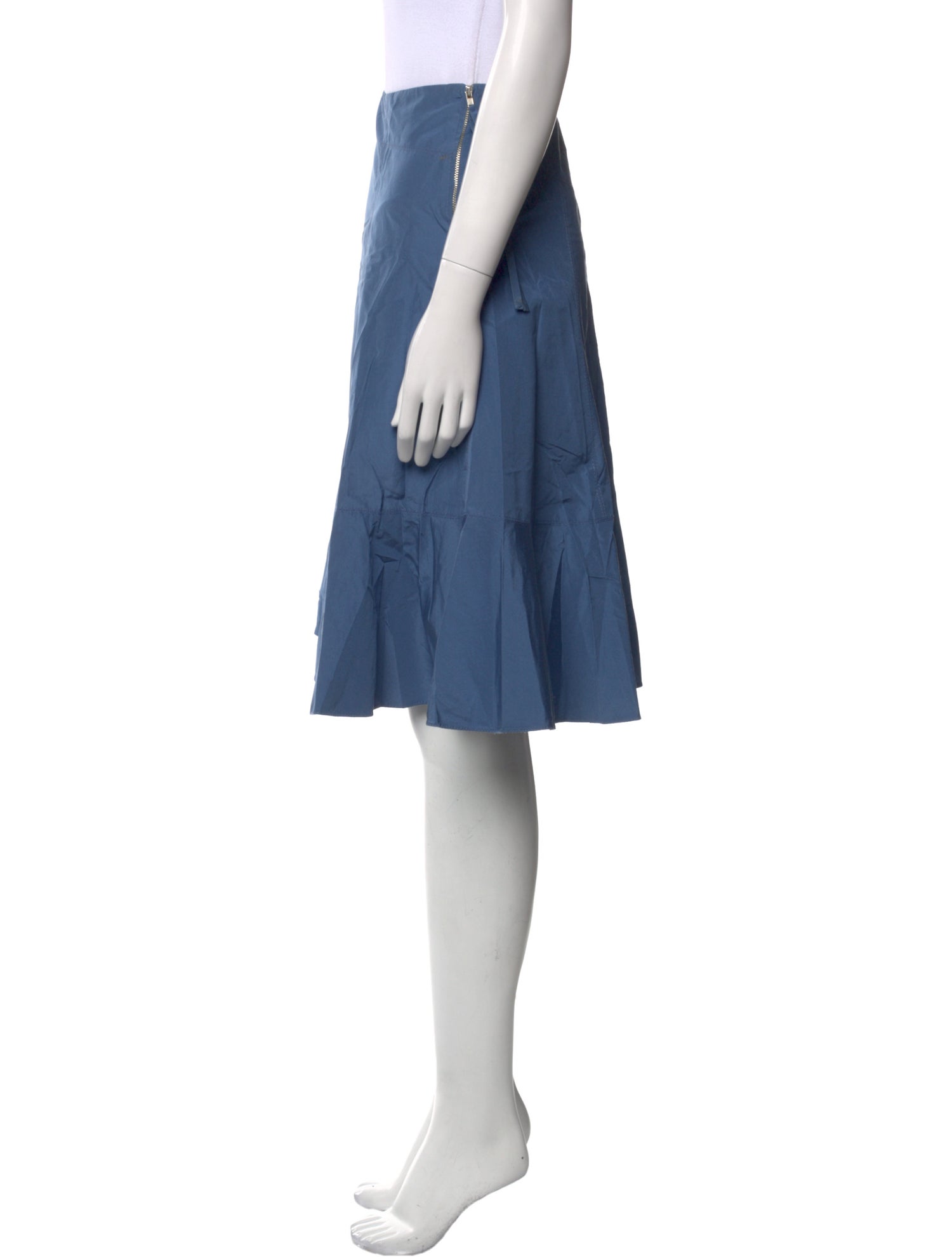 Marc Jacobs Silk Knee-Length Skirt