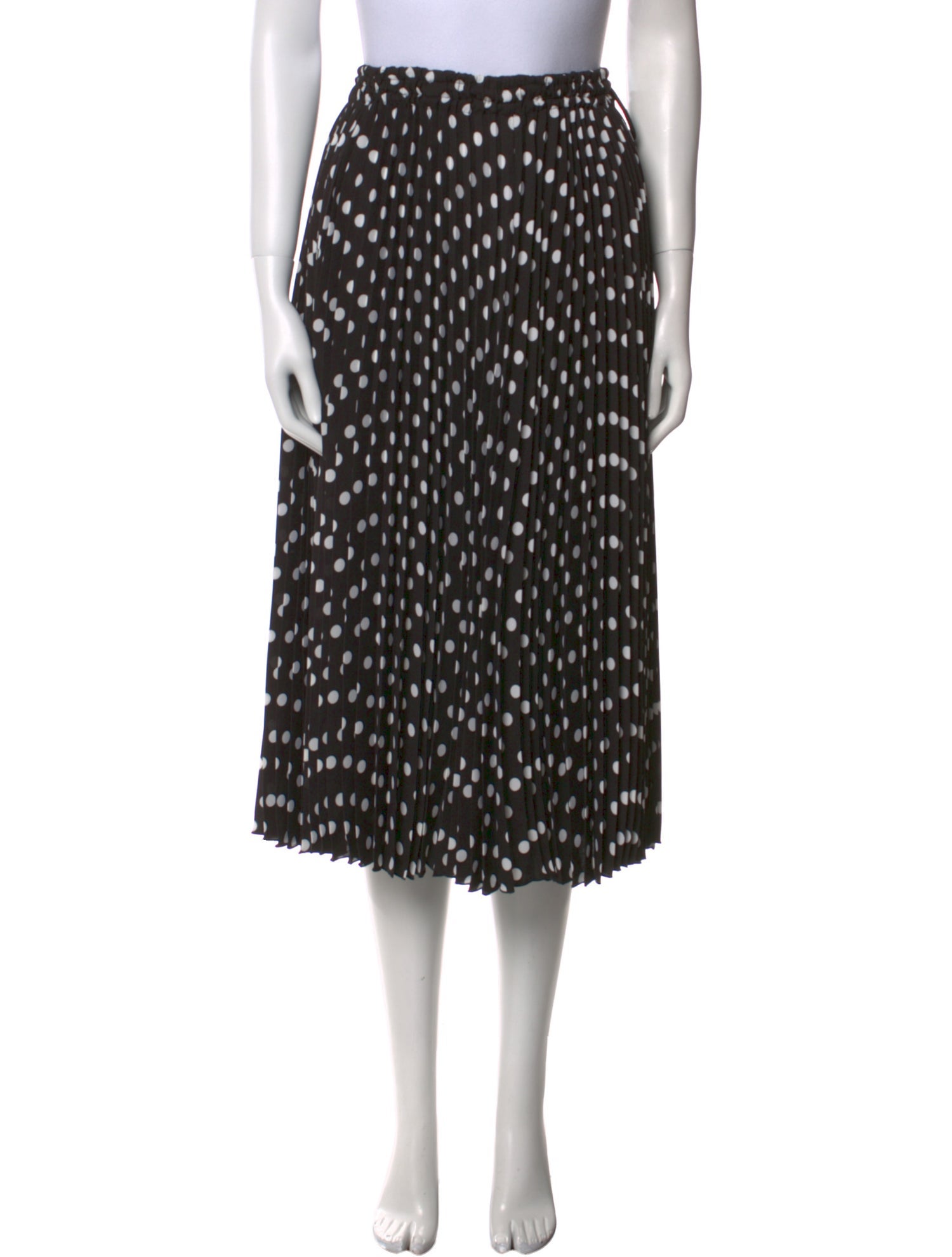 Marc Jacobs Polka Dot Print Midi Length Skirt