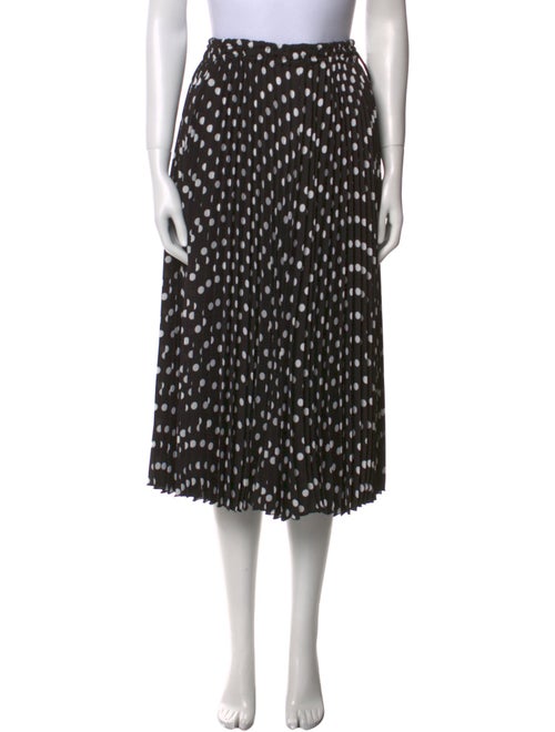 Marc Jacobs Polka Dot Print Midi Length Skirt