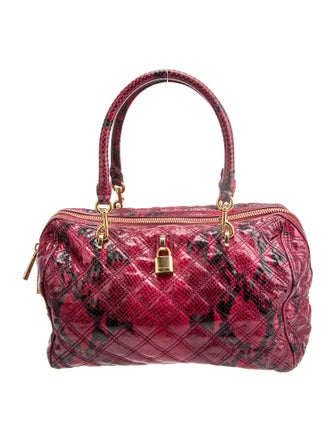 Marc Jacobs Leather Top Handle Bag
