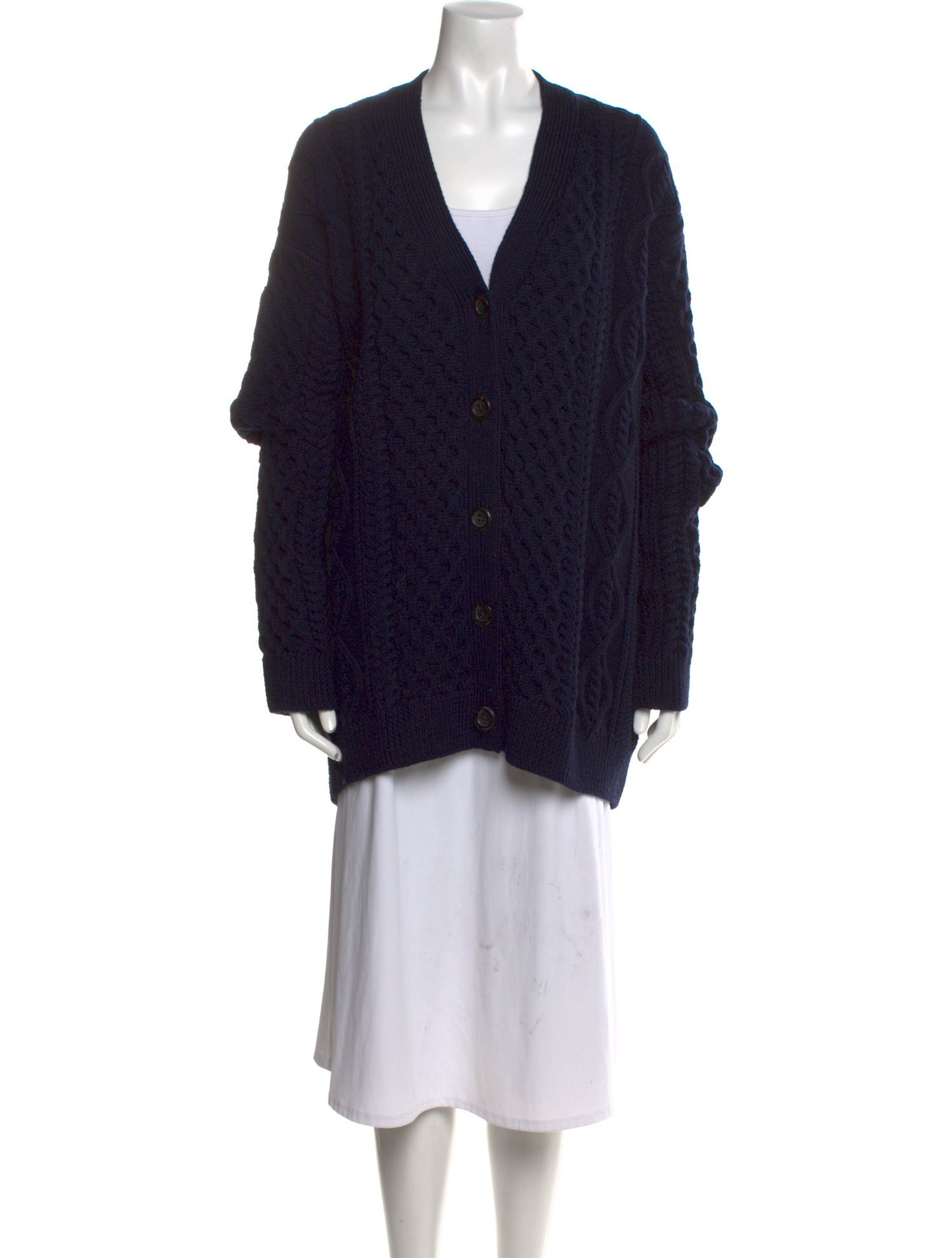 Marc Jacobs Merino Wool V-Neck Sweater