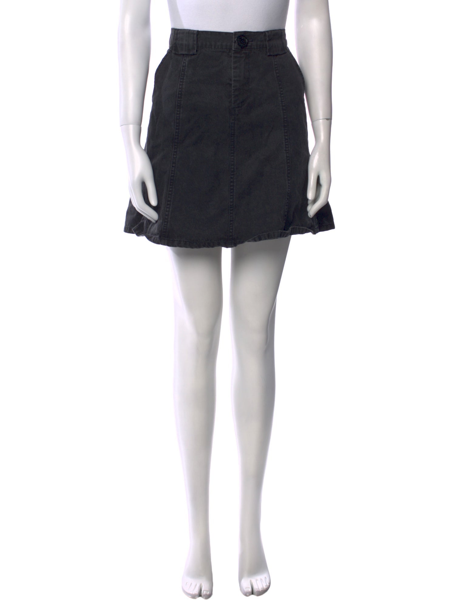 Marc Jacobs Embroidered Accent Mini Skirt