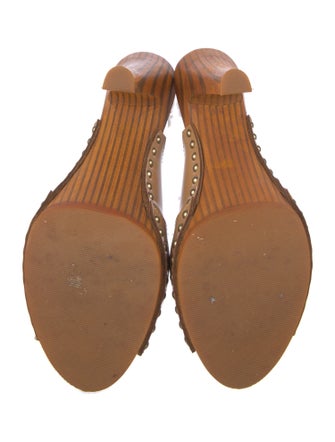 Marc Jacobs Leather Studded Accents Mules