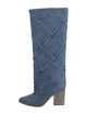 Marc Jacobs Denim Riding Boots