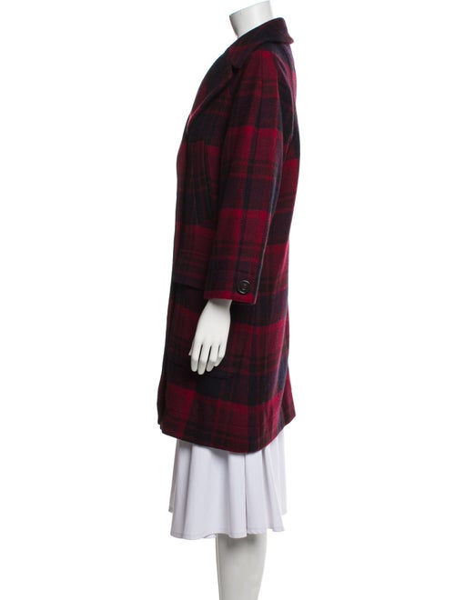 Marc by Marc Jacobs Plaid Print Peacoat