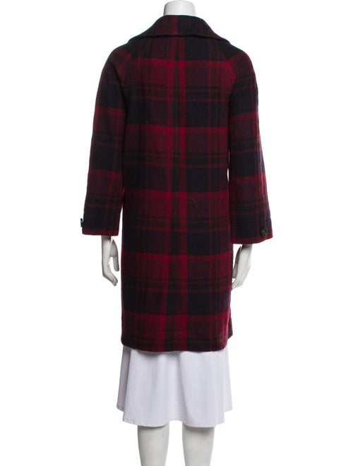 Marc by Marc Jacobs Plaid Print Peacoat