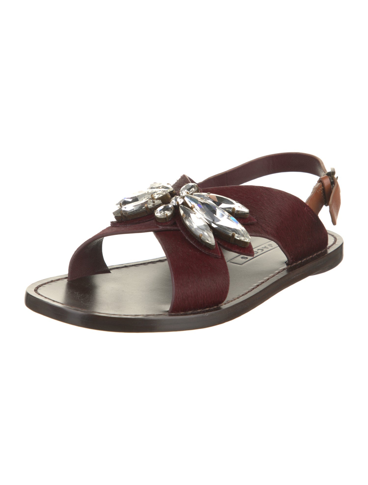 Marc Jacobs Leather Slingback Sandals