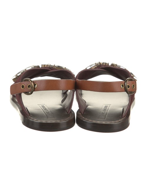 Marc Jacobs Leather Slingback Sandals