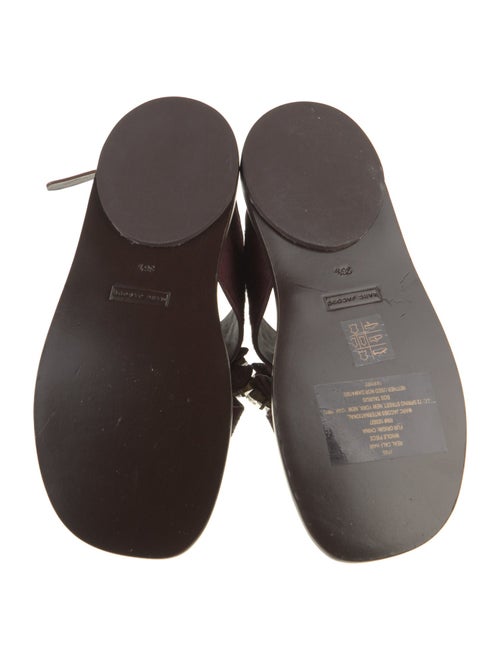Marc Jacobs Leather Slingback Sandals