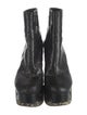 Marc Jacobs Leather Animal Print Boots