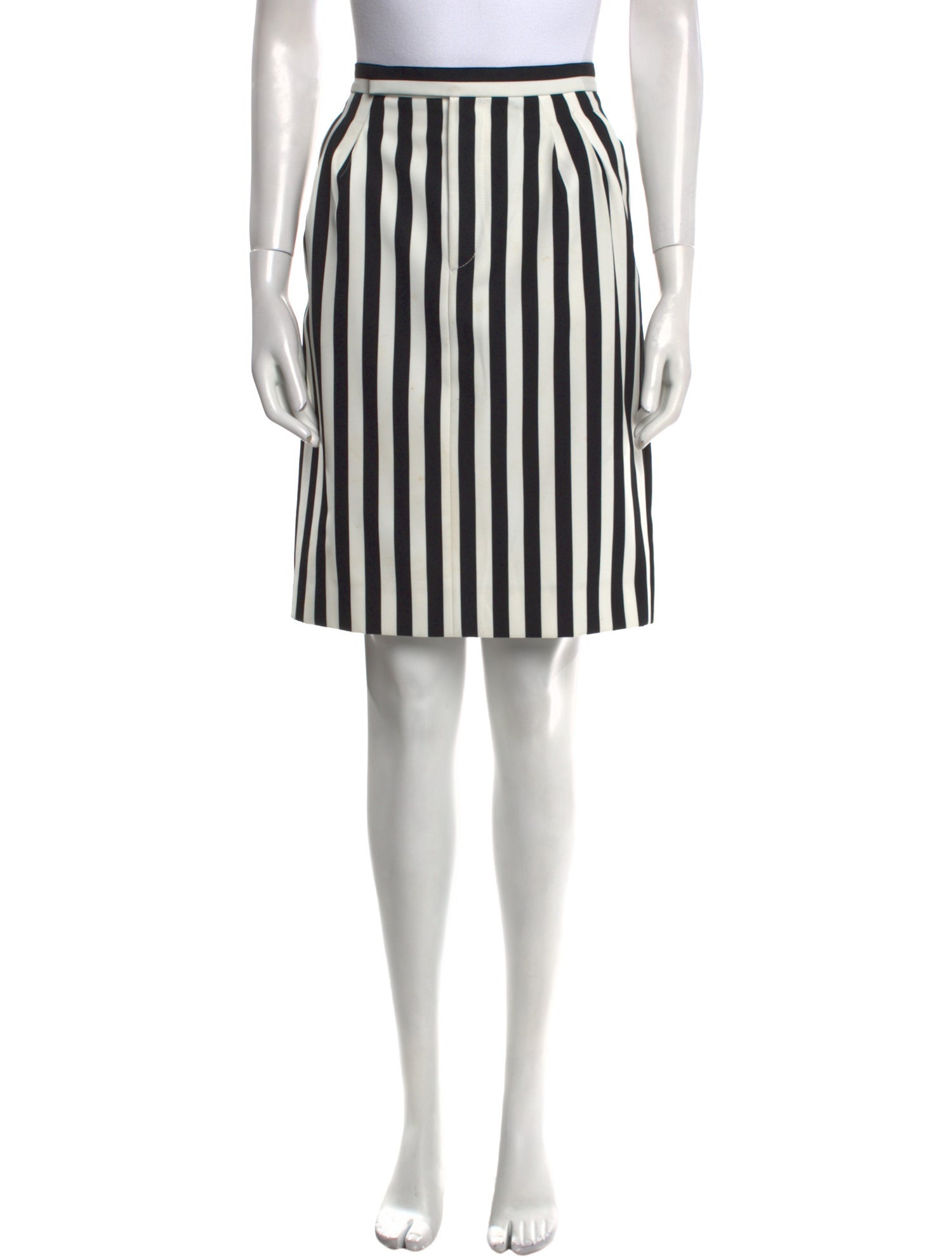 Marc Jacobs Striped Knee-Length Skirt
