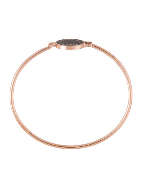 Marc Jacobs Enamel Skinny Disc Hinged Bracelet Bangle