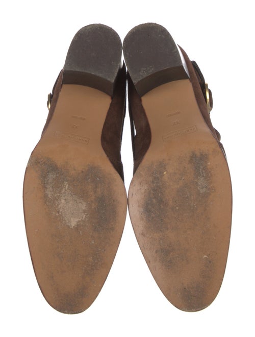 Marc Jacobs Suede Leather Trim Embellishment Boots