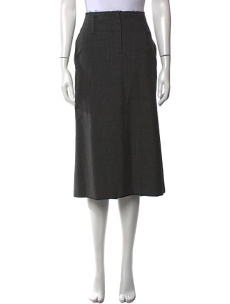 Marc Jacobs Wool Midi Length Skirt