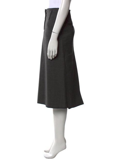 Marc Jacobs Wool Midi Length Skirt