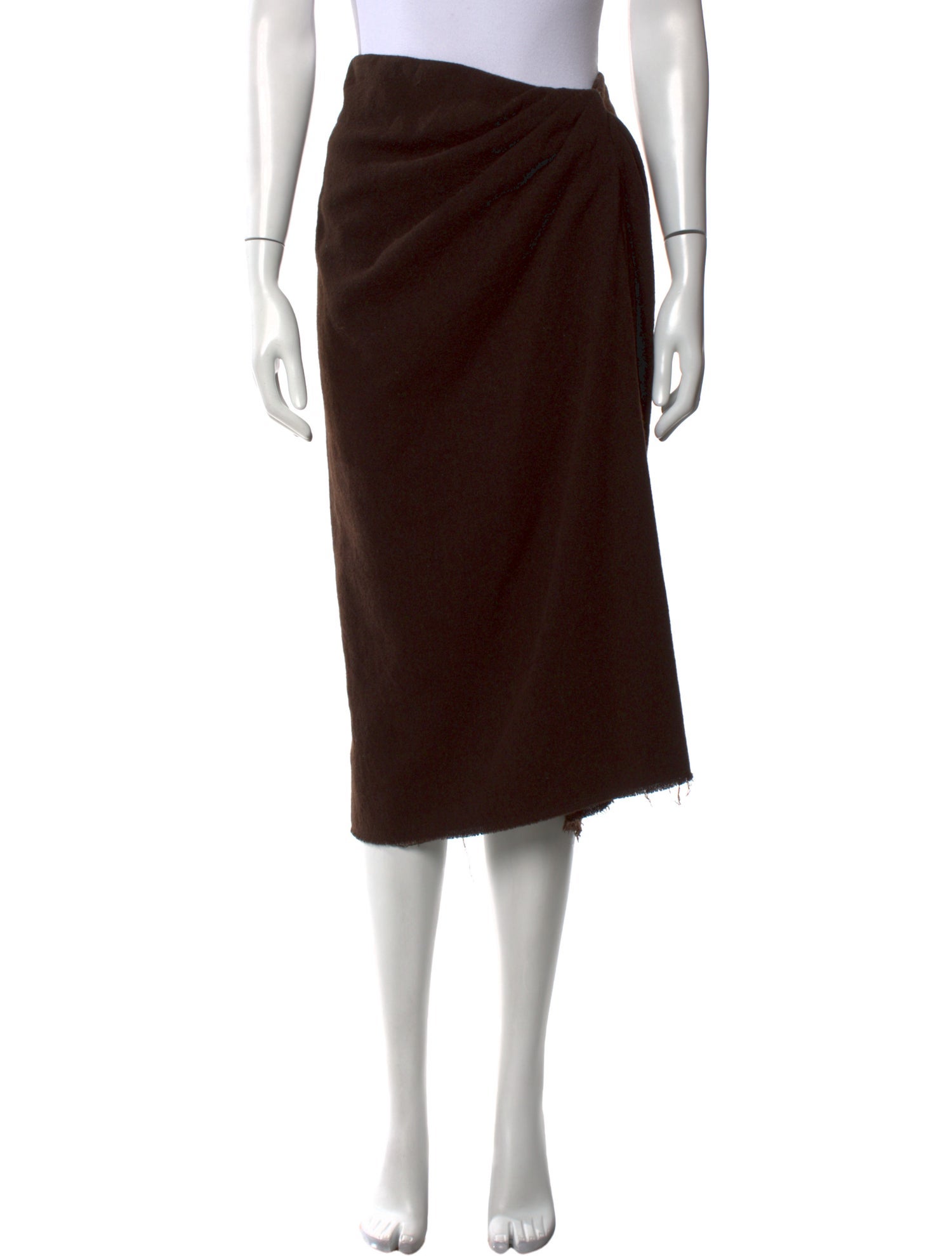 Marc Jacobs Wool Midi Length Skirt